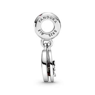 Disney Mickey Mouse & Minnie Mouse Love and Kisses Dangle Charm