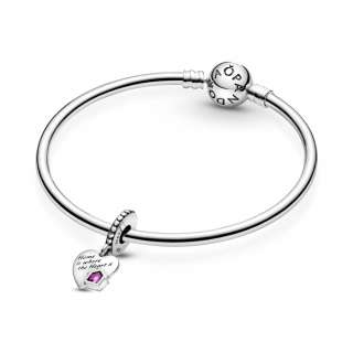 Love My Home Heart Dangle Charm