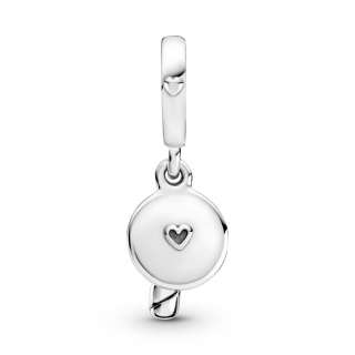 Two-tone Birthday Candle Dangle Charm