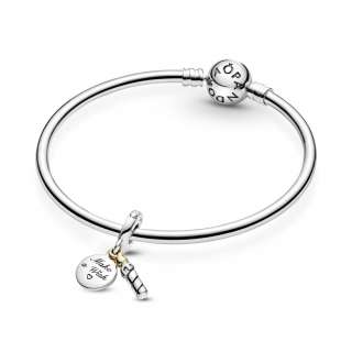 Two-tone Birthday Candle Dangle Charm