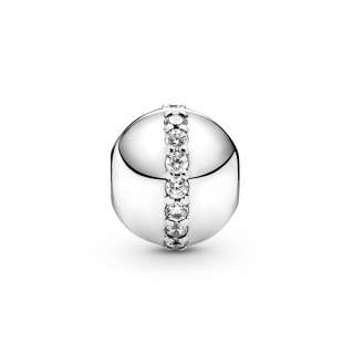 Sparkling Line Clip Charm 