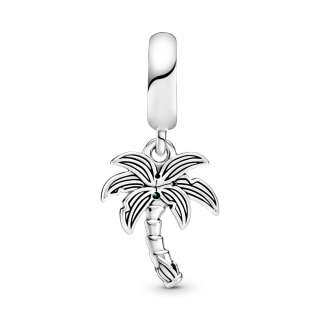 Palm Tree & Coconuts Dangle Charm