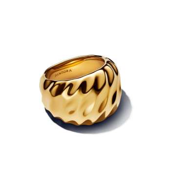 Rippled Statement Ring 