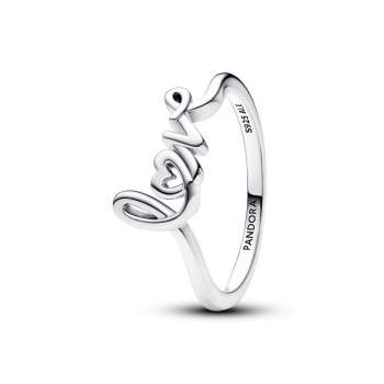 Handwritten Love Ring 