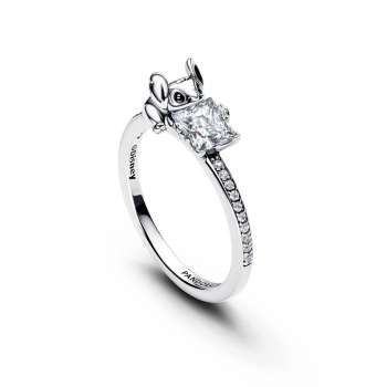 Disney Stitch & Stone Ring 