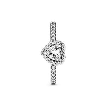Elevated Heart Ring 