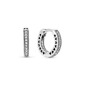 Pandora signature earring clearance