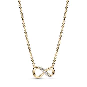 Sparkling Infinity Collier Necklace 