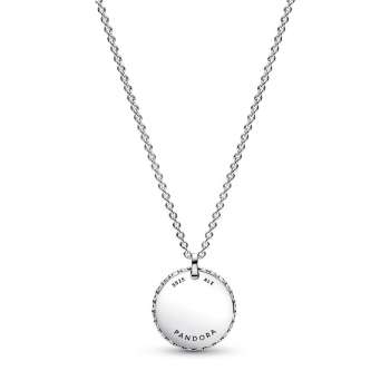 Pandora Timeless Pavé Round Pendant Necklace 