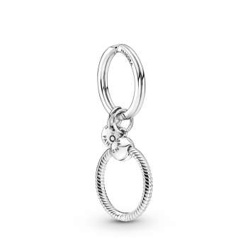 Pandora Moments Charm Key Ring 