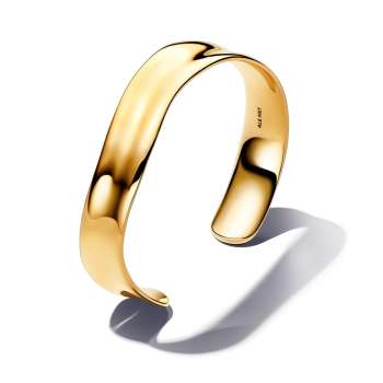 Органски обликувана широка отворена bangle блегзија 