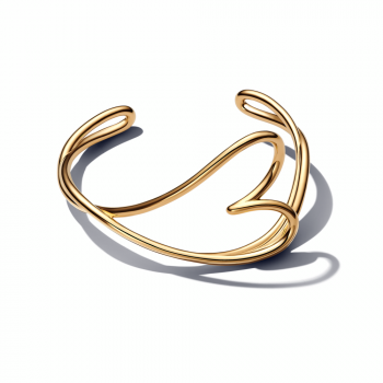 Oргански обликувана во срце bangle белегзија 