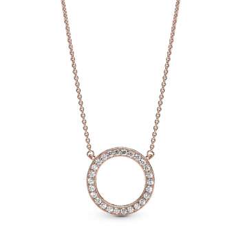 Circle of Sparkle Necklace 