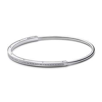 Bangle белегзија Pandora Signature I-D pavé 