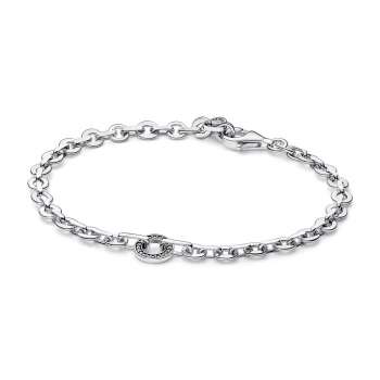 Pandora Signature Pavé Bold Chain Bracelet 