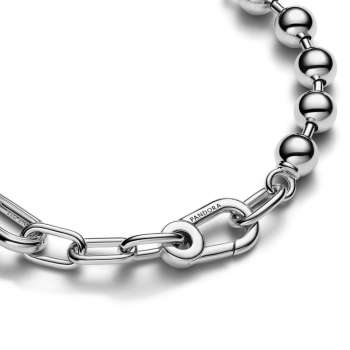 Pandora ME Metal Bead & Link Chain Bracelet 