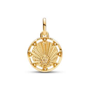 Pandora ME Power of the Light Sun Medallion Charm 