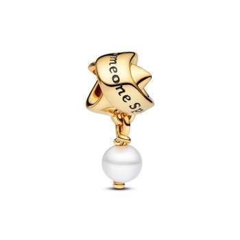 Приврзок со слатководен бисер Treated Freshwater Cultured Pearl Ribbon 