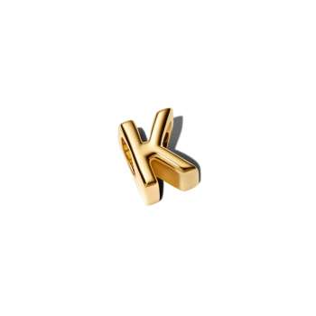 Letter K Alphabet Charm 