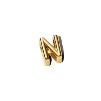 Letter N Alphabet Charm 