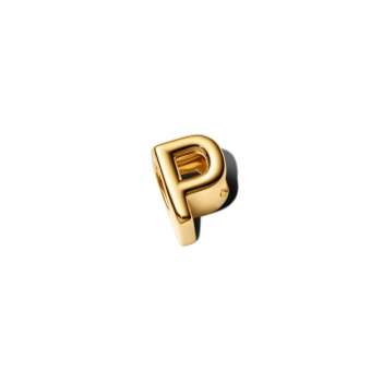 Letter P Alphabet Charm 