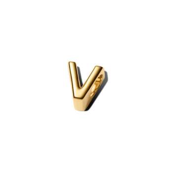 Letter V Alphabet Charm 
