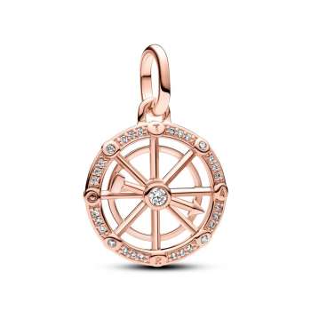 Pandora ME Wheel of Fortune Medallion Charm 