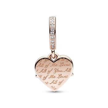 Heart & Mum Dangle Charm 