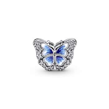 Blue Butterfly Sparkling Charm 