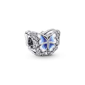 Blue Butterfly Sparkling Charm 