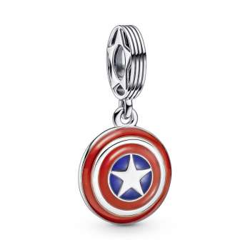 Marvel The Avengers Captain America Shield Dangle Charm 