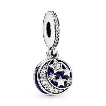 Moon & Blue Sky Dangle Charm 