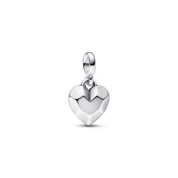 Мини висечки приврзок Pandora ME Фасетирано срце 