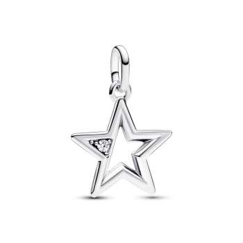 Pandora ME Sparkling Star Medallion Charm 