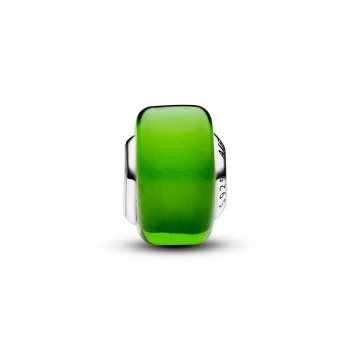 Green Mini Murano Glass Charm 