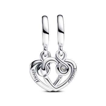 Forever & Always Splittable Dangle Charm 