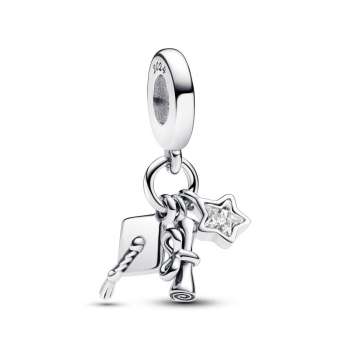 2024 Graduation Triple Dangle Charm 