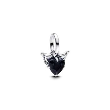 Winged Heart Mini Dangle Charm 