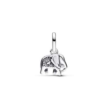 Turquoise-coloured Elephant Mini Dangle Charm 