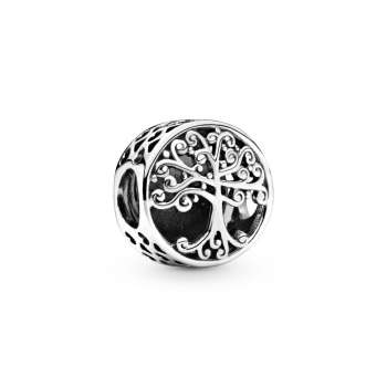 Openwork Family Roots Charm 