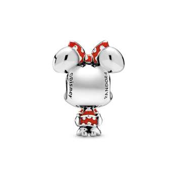 Disney Minnie Mouse Dotted Dress & Bow Charm 