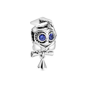 Wise Owl Graduation Charm 