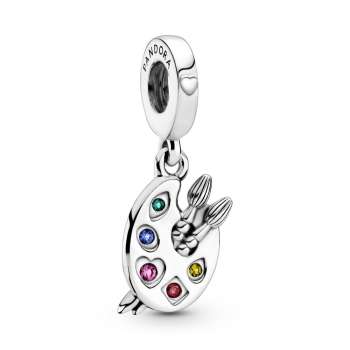 Artist's Palette Dangle Charm 