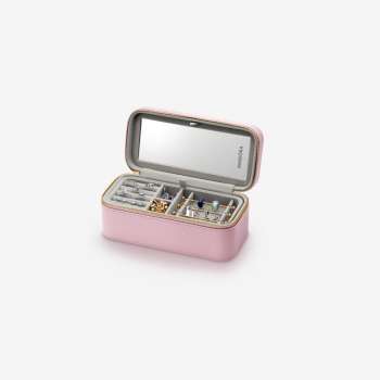 Pink Travel Jewellery Box 