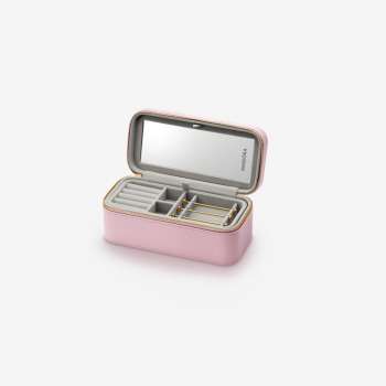 Pink Travel Jewellery Box 