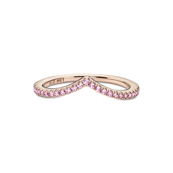 Pandora Timeless Wish Sparkling Pink Ring 