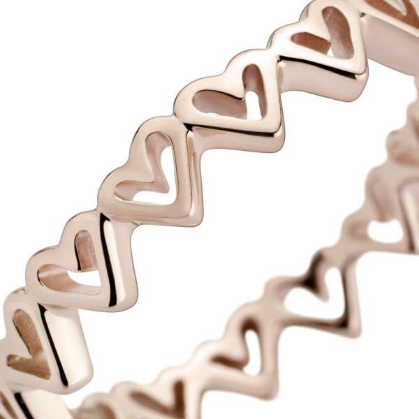 Freehand Hearts Ring 