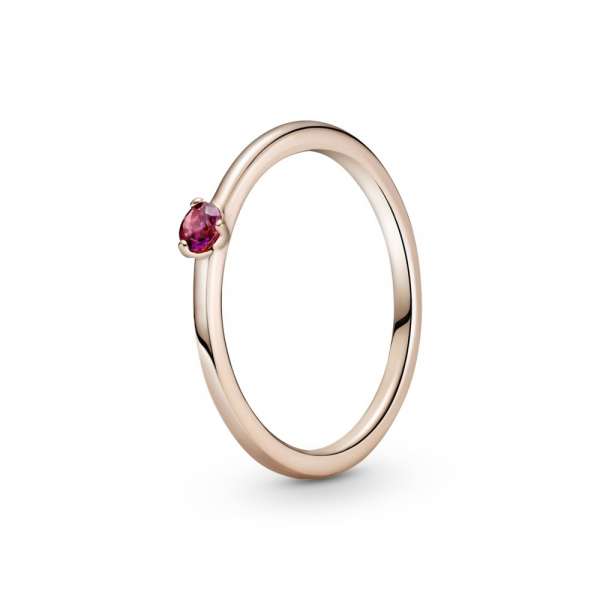 Red Solitaire Ring PANDORA