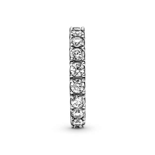 Sparkling Row Eternity Ring 