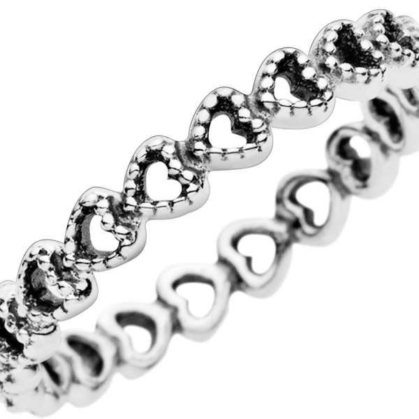 Pandora heart sales ring band